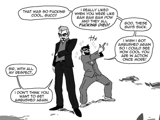 ambushed